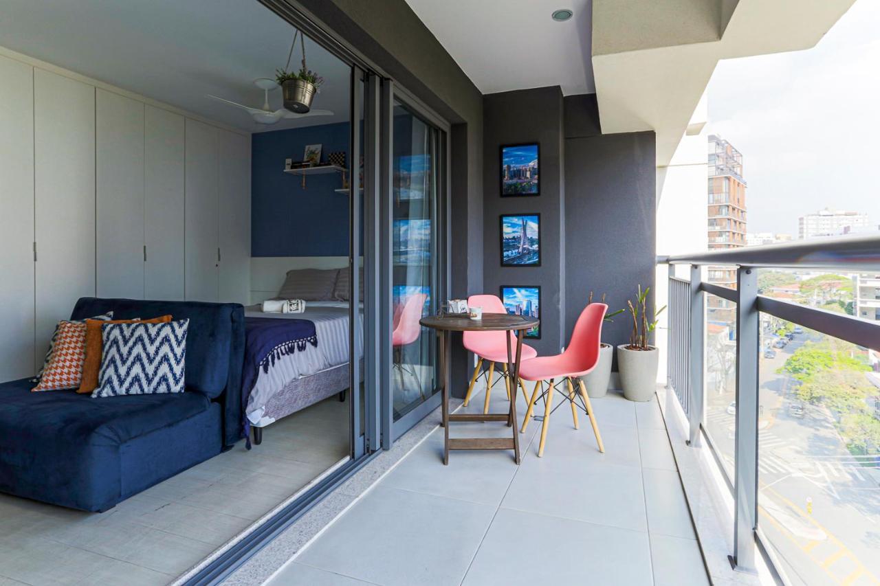 Ferienwohnung Studio Vila Madalena Com Piscina Climatizada São Paulo Exterior foto